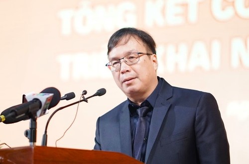 Ông Nguyễn Tiến Thanh, tân Chủ tịch Hội đồng thành viên đồng thời là Tổng giám đốc Công ty TNHH một thành viên NXB Giáo dục Việt Nam.