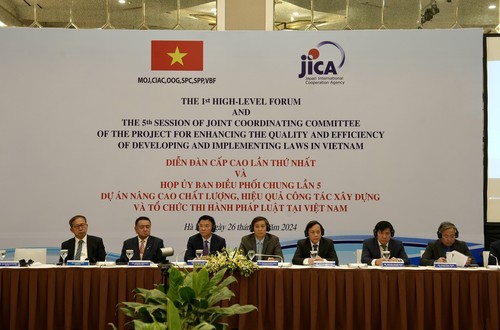 Diễn đàn cấp cao Việt Nam – Nhật Bản: Thúc đẩy hợp tác pháp luật và tư pháp trong khuôn khổ Dự án JICA