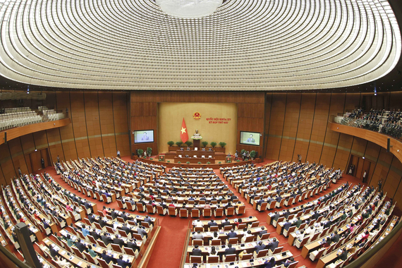 Hình ảnh tại Phiên khai mạc Kỳ họp thứ 6, Quốc hội khóa XV. 