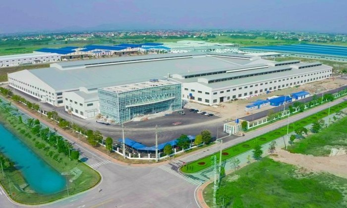 Khu công nghiệp Hòa Phú thu hút nhiều nhà đầu tư. (Ảnh: Nguyễn Tuấn)