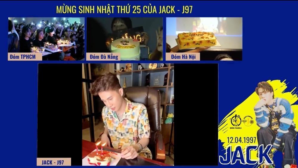 Cận ngày sinh nhật Jack được FC donate tiền khủng tận 200 triệu chuẩn bị  cho màn tái xuất  Nhạc Việt  Việt Giải Trí