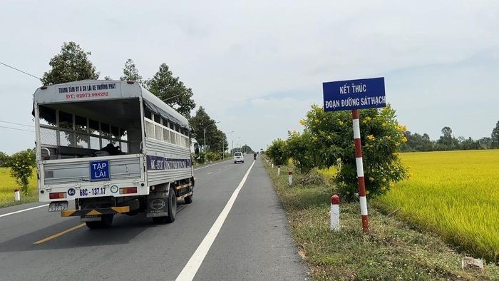 Sở GTVT Hậu Giang tăng cường kiểm tra xe tập lái chạy trên đường ảnh 1