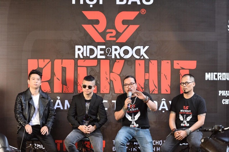 Họp báo giới thiệu về chương trình Ride2Rock – Rock Hit 2022