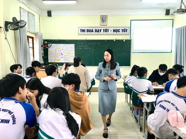 Giờ dạy của cô Nguyễn Kim Thùy - Môn Toán. Trường THPT Dương Tự Minh, Thái Nguyên