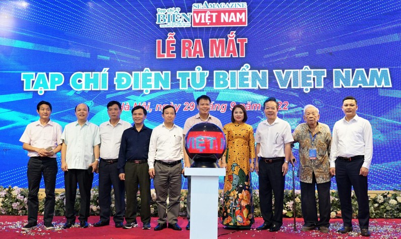 Tạp chí Biển Việt Nam ra mắt Tạp chí điện tử.