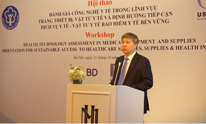 Ông Nguyễn Đức Hòa phát biểu tại Hội thảo.