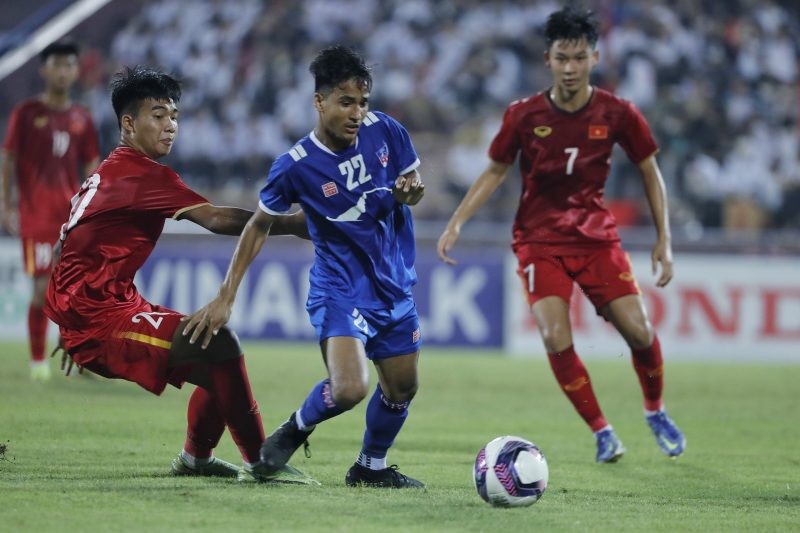  U17 Việt Nam toàn thắng cả 3 trận đấu tại bảng F. 
