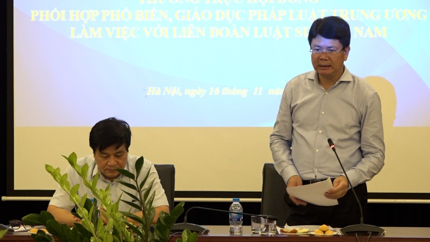 Liên đoàn Luật sư Việt Nam: Cần tiếp tục nhân rộng các mô hình hiệu quả về PBGDPL ảnh 1