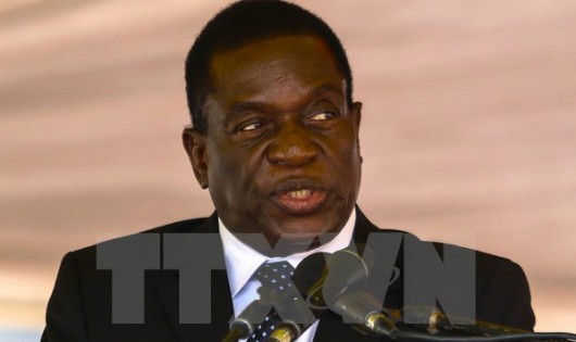 Phó Tổng thống bị phế truất Zimbabwe Emmerson Mnangagwa. (Nguồn: AFP/TTXVN)