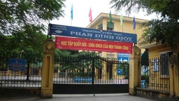 Trường tiểu học Phan Đình Giót.
