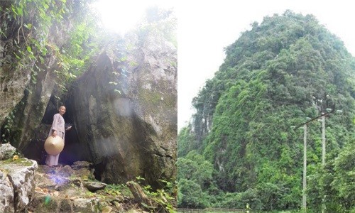 Huyền bí ngôi chùa cổ trong hang đá triệu năm