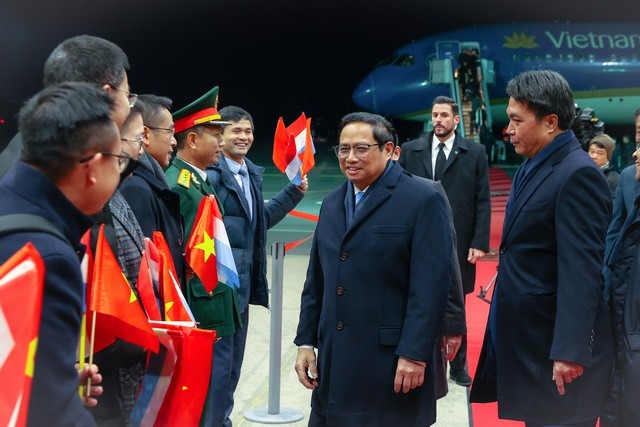Thủ tướng Phạm Minh Chính bắt đầu thăm chính thức Luxembourg ảnh 3