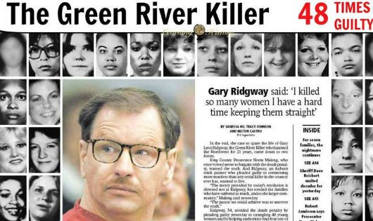 Gary Leon Ridgway và một số nạn nhân  