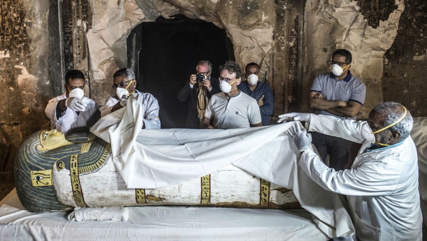 Một xác ướp 3000 năm tuổi được phát hiện tại Ai Cập