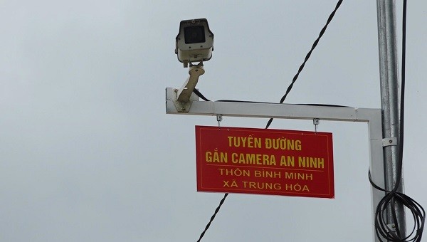 Mắt thần Camera an ninh, góp gần đảm bảo ANTT tại địa bàn xã Trung Hóa, huyện Minh Hóa.