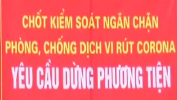 Quảng Ninh lập 8 chốt kiểm soát trên đường bộ.
