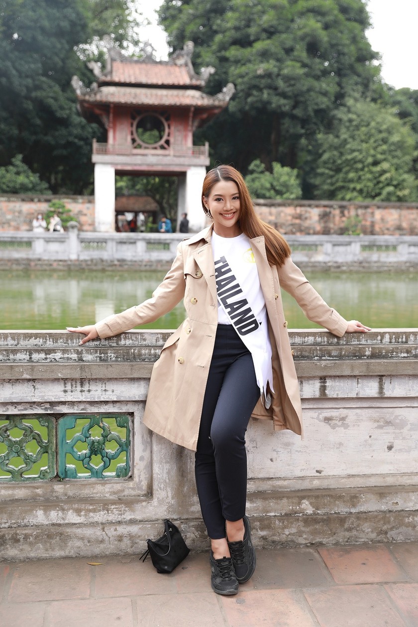 Người dân Vĩnh Phúc hào hứng đón chào Hoa hậu quốc tế ảnh 11