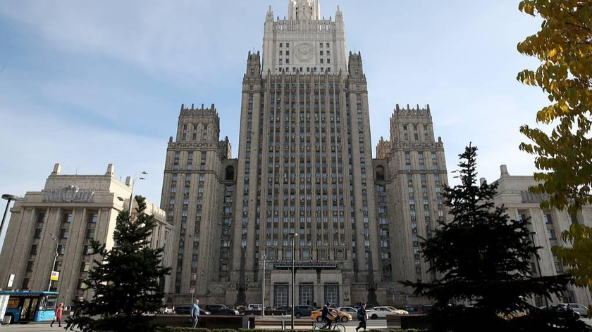 Trụ sở Bộ Ngoại giao Nga tại Moscow. Ảnh: TASS