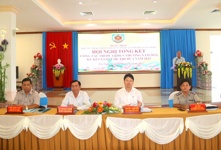 Khối Cơ quan Tư pháp các tỉnh miền Tây Nam Bộ: “Tăng cường truyền thông để nhân rộng mô hình thi đua khen thưởng hiệu quả” ảnh 1