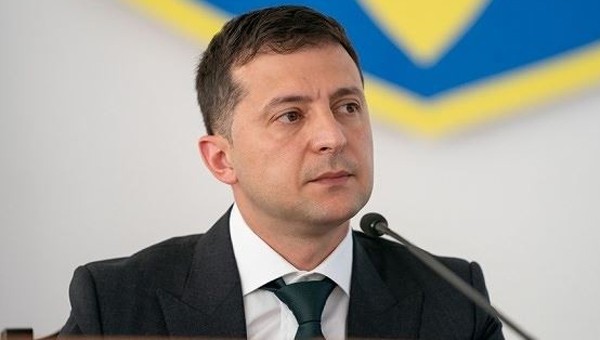 Tổng thống Ukraine Volodymyr Zelensky.