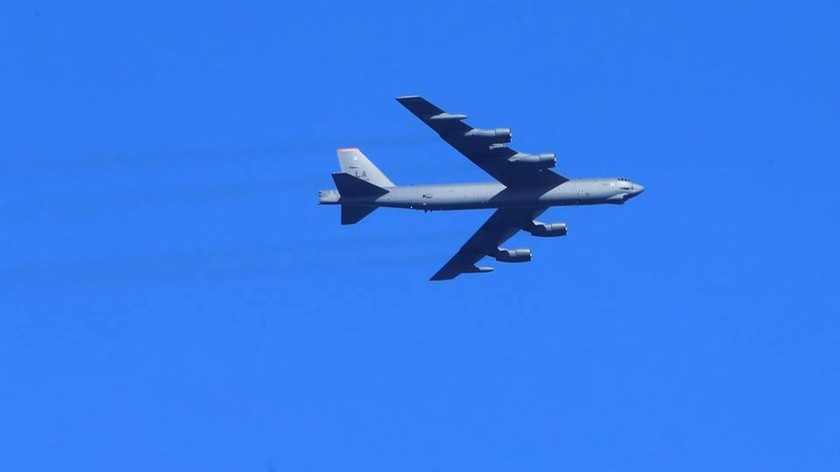 Máy bay ném bom tầm xa B-52 của Mỹ.
