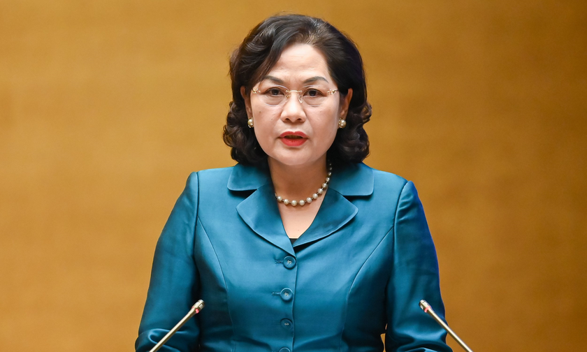 Thống đốc Ngân hàng nhà nước Nguyễn Thị Hồng.