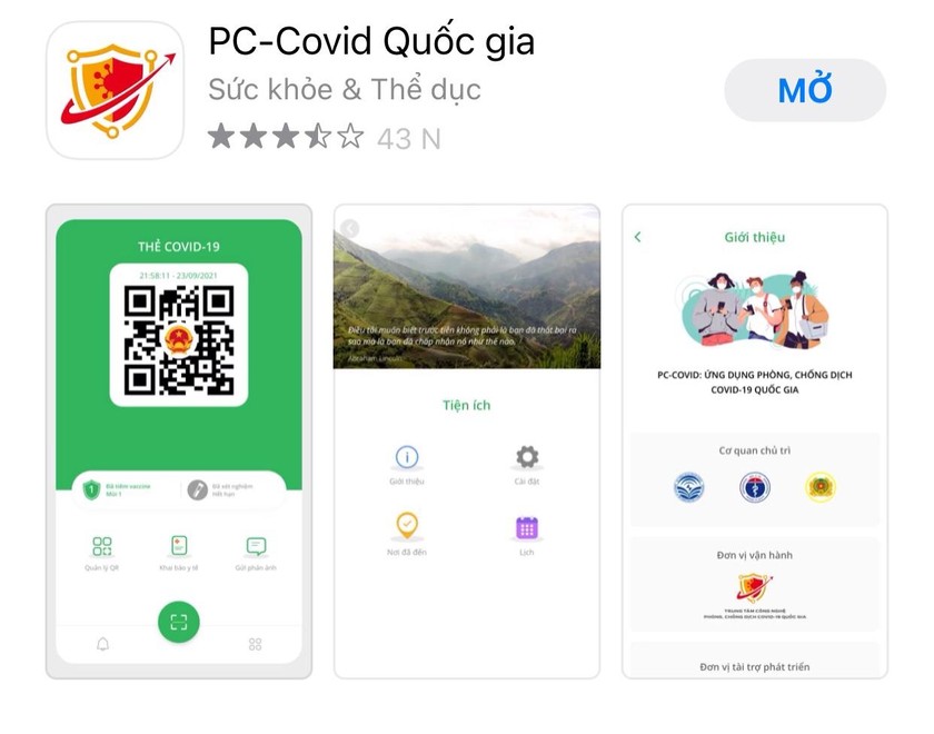 Khánh Hòa khuyến khích người dân cài ứng dụng PC-COVID để được cấp thẻ COVID tự động.