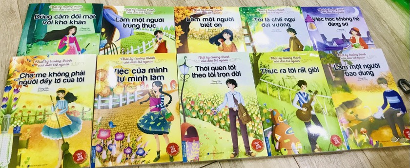 “Sốt” bộ sách “Nhật ký trưởng thành của đứa trẻ ngoan” ảnh 1