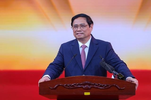 Thủ tướng Chính phủ Phạm Minh Chính phát biểu chỉ đạo - Ảnh: VGP