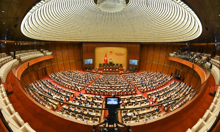 Kỳ họp thứ 4, Quốc hội khóa XV chính thức khai mạc.