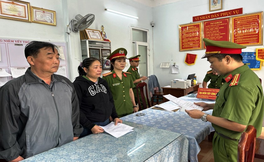 Quảng Nam: Bắt giam cặp vợ chồng lừa đảo chiếm đoạt 371 tỷ đồng ảnh 1