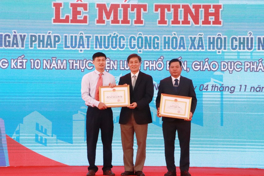 Mít tinh hưởng ứng Ngày Pháp luật Việt Nam tại Bắc Ninh ảnh 7