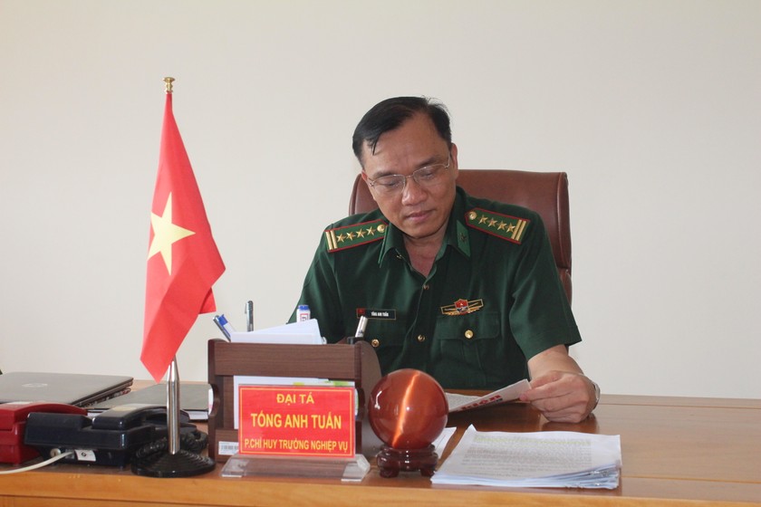 Đại tá Tống Anh Tuấn, Phó Chỉ huy Bộ đội Biên phòng tỉnh Đắk Lắk