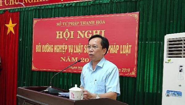 Thanh Hoá: Tổ chức hội nghị bồi dưỡng nghiệp vụ luật sư, tư vấn pháp luật năm 2019