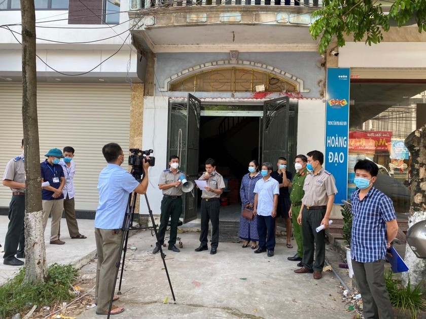 Yên Dũng, Bắc Giang: Tổ chức cưỡng chế giao tài sản thành công
