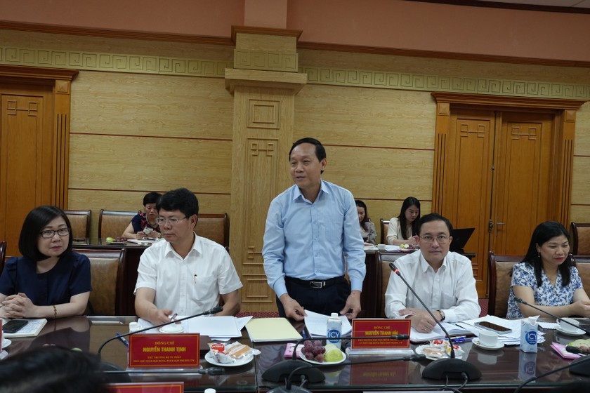 Phó Trưởng Ban Nội chính TW Nguyễn Thanh Hải