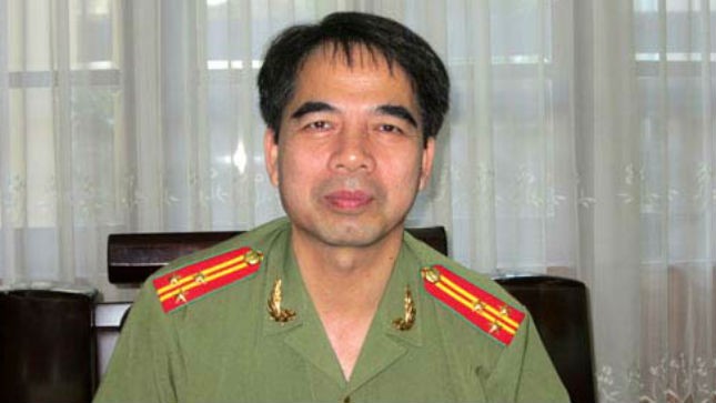 Thượng tá Phạm Duy Diên- Chánh Văn phòng, người phát ngôn CA TP Hải Phòng