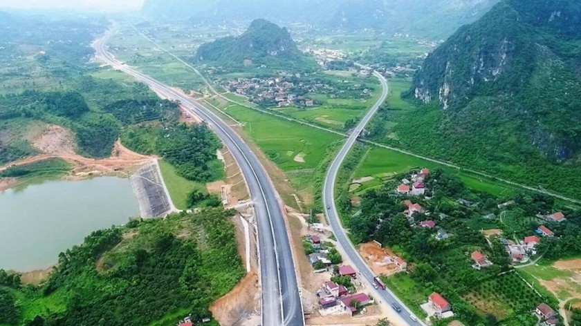Cao tốc Đồng Đăng - Trà Lĩnh sẽ thông với cao tốc Bắc Giang - Lạng Sơn - Hữu Nghị.