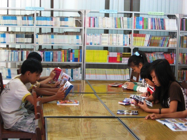 Thư viện cung cấp không gian đọc sách cho trẻ em. (Ảnh minh họa)