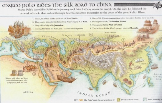 Hành trình trong “Marco Polo du ký” đến giờ vẫn gây nhiều tranh cãi