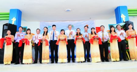 Vietcombank tặng trường mẫu giáo tại Ninh Thuận