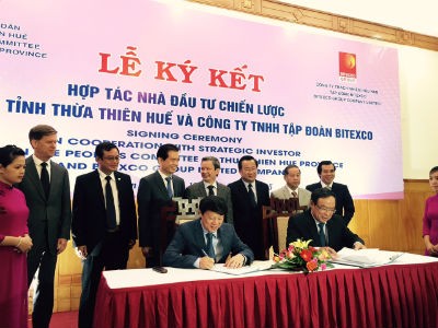 UBND tỉnh Thừa Thiên Huế ký kết hợp tác với Tập đoàn Bitexco 