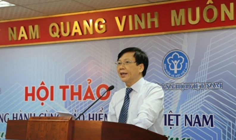 Ông Hồ Quang Lợi - Phó Chủ tịch Thường trực Hội Nhà báo Việt Nam tại Hội thảo