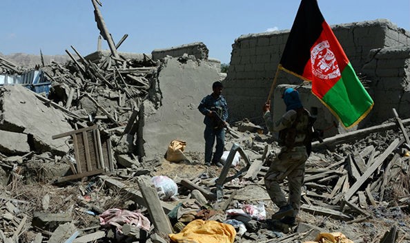 Chiến tranh và bạo lực khiến nhiều nơi ở Afghanistan gần như tan hoang