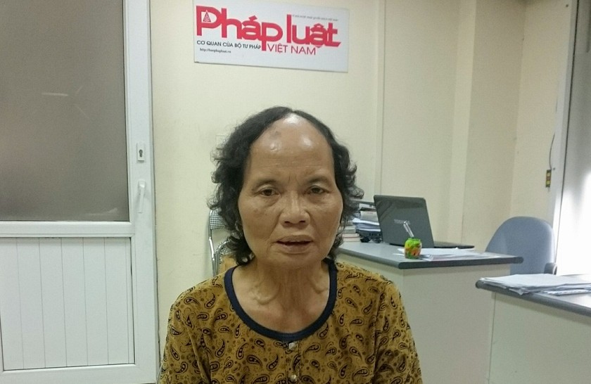 Bà Nguyễn Thị Minh Khai trình bày sự việc  tại Báo Pháp luật Việt Nam