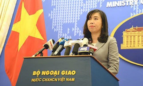 Người phát ngôn Bộ Ngoại giao Việt Nam Lê Thị Thu Hằng