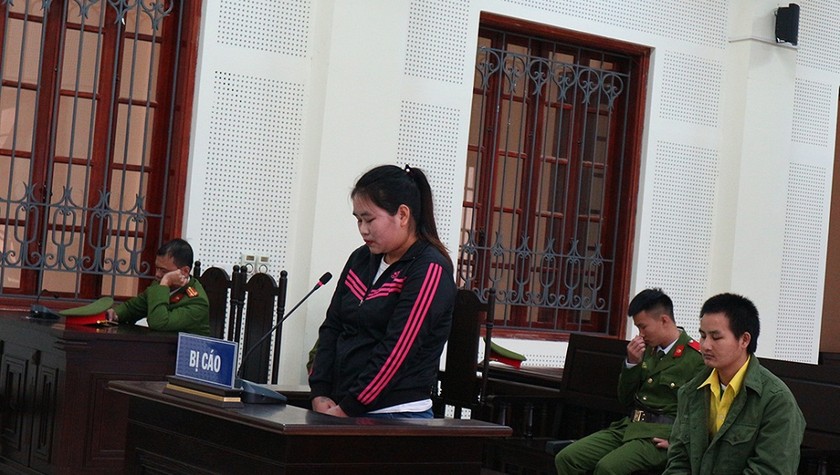 Ốc Thị La tại phiên tòa xét xử