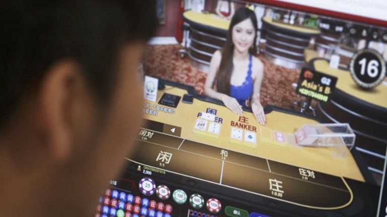 Một trang đánh bạc online Trung Quốc ở Philippines