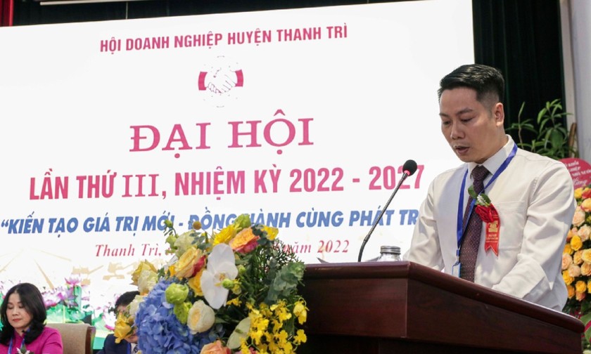 Không chỉ là một “thuyền trưởng” gương mẫu, Bí thư Chi bộ năng động, sáng tạo, Trần Ngọc Huy còn là một hội viên Hội doanh nghiệp trẻ Hà Nội tích cực.