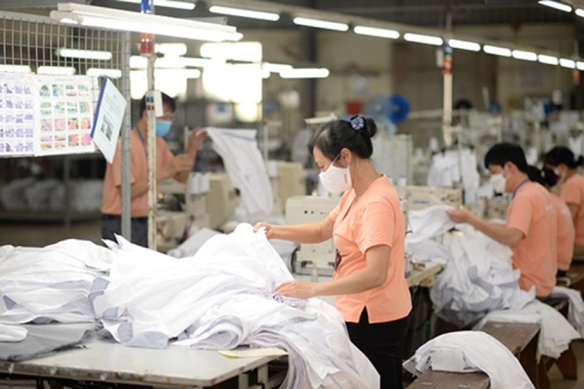 Bảo toàn nguồn lực lao động là giải pháp mà dệt may Việt Nam ưu tiên trong giai đoạn khó khăn.